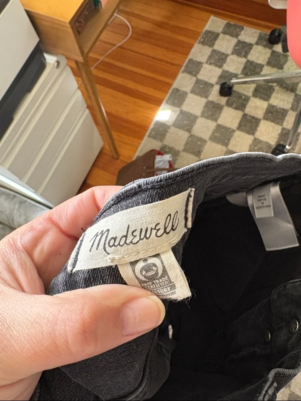 Madewell Kick Out Crop Jeans (Beckley Wash/29) - Picture 4 of 8